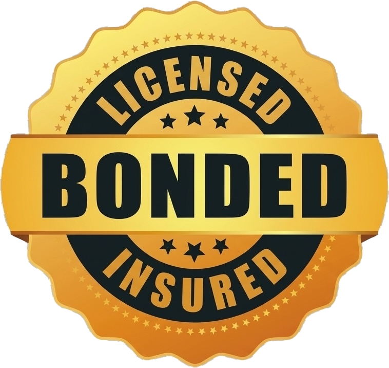 Licensed, Bonded and Insured badge